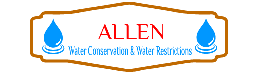 Allen Water Conservation and Water Restrictions